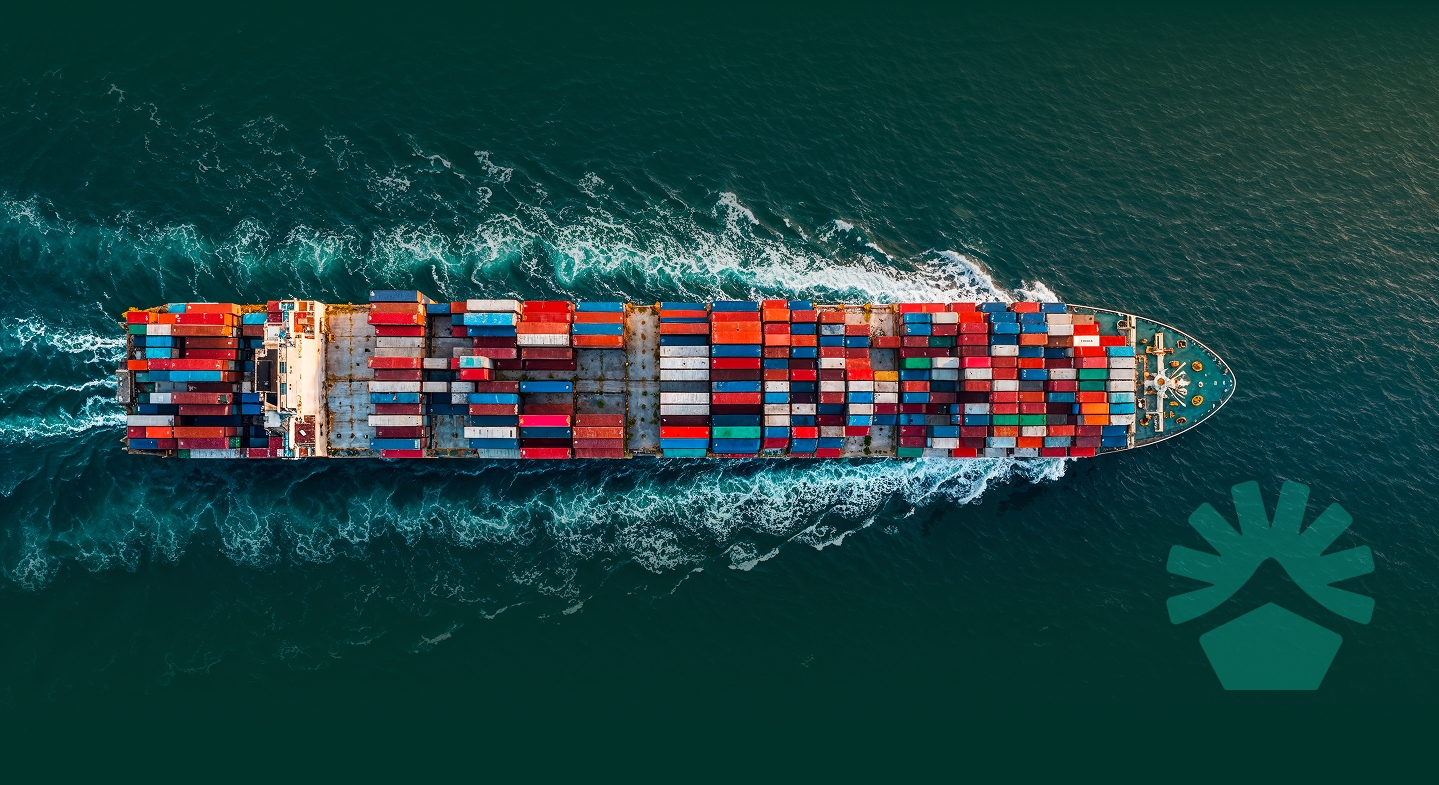 Container ship representing Skyhills Overseas global export